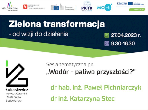 Konferencja pn. Zielona transformacja - od wizji do działania